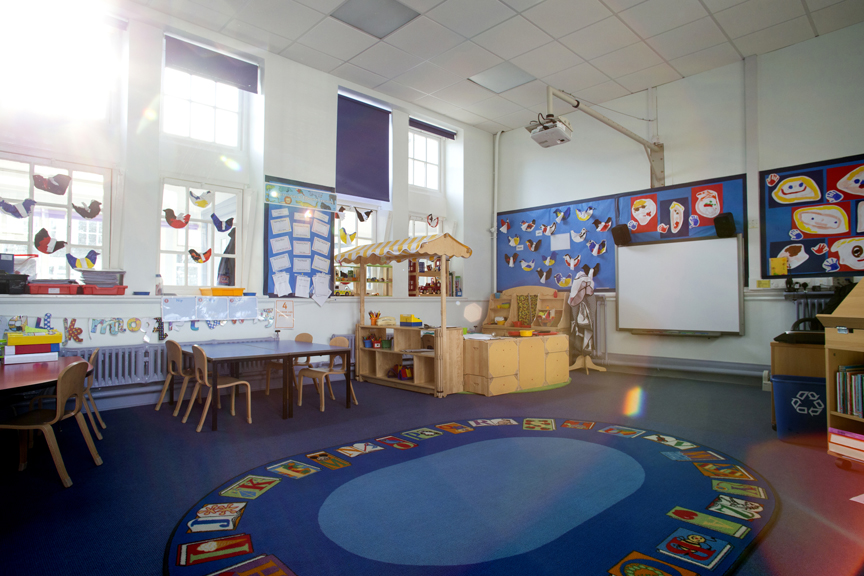 elementary school classroom