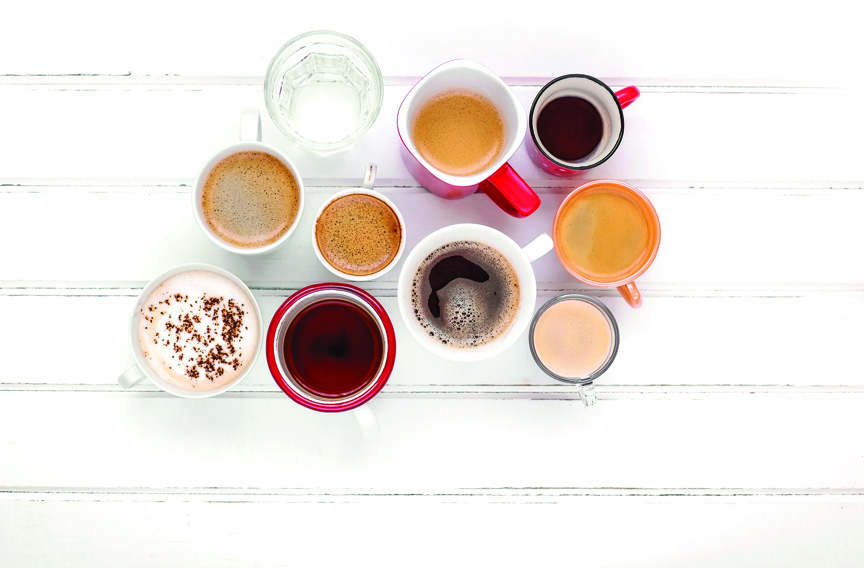 Cups of coffee