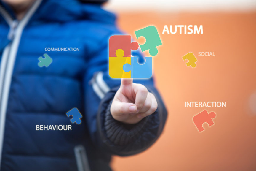 Graphic representing autism